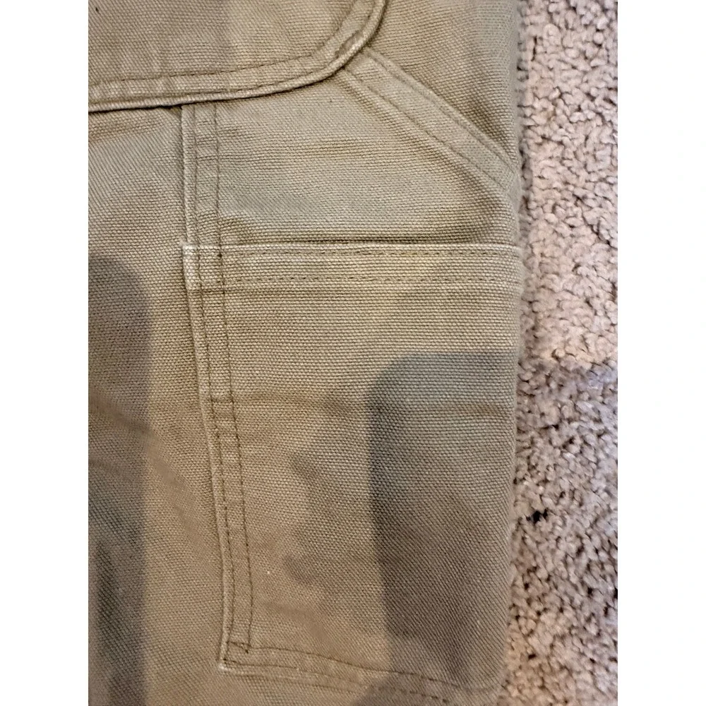 Carhartt B11-DES Mens Work Dungaree Pants Desert 33x34 Gorpcore‎ Outdoor Utility